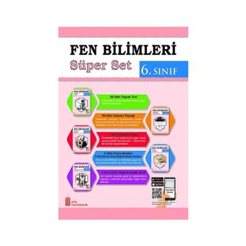 6. Sınıf Fen Bilimleri Süper Set Ata Yayıncılık