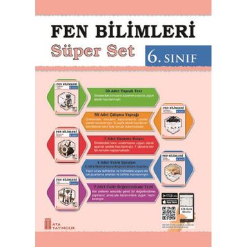 6. Sınıf Fen Bilimleri Süper Set Ata Yayınları