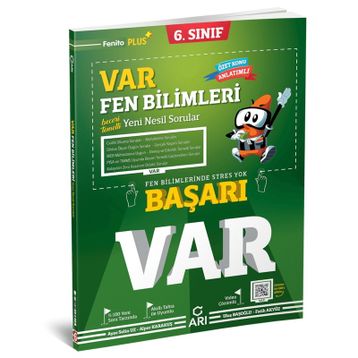6. Sınıf Fen Bilimleri Var Soru Bankası-Arı Yayıncılık