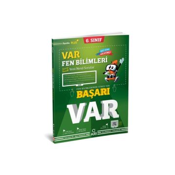 6. Sınıf Fen Bilimleri Var Soru Bankası-Arı Yayıncılık