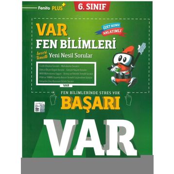 6. Sınıf Fen Bilimleri Var Soru Bankası-Arı Yayıncılık