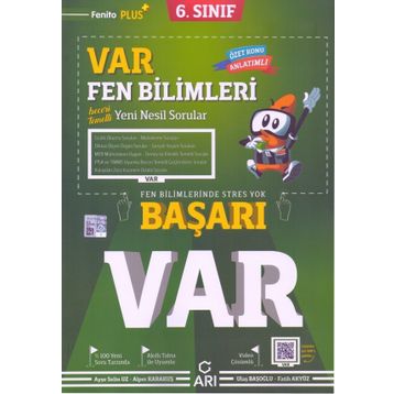 6. Sınıf Fen Bilimleri Var Soru Bankası-Arı Yayıncılık