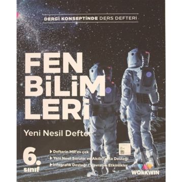6. Sınıf Fen Bilimleri Yeni Nesil Defter-Workwin Plus Yayınları