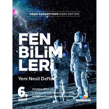 6. Sınıf Fen Bilimleri Yeni Nesil Defter-Workwin Plus Yayınları