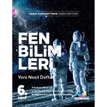 6. Sınıf Fen Bilimleri Yeni Nesil Defter-Workwin Plus Yayınları