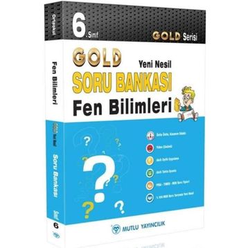 6. Sınıf Gold Yeni Nesil Fen Bilimleri Soru Bankası-Mutlu Yayıncılık