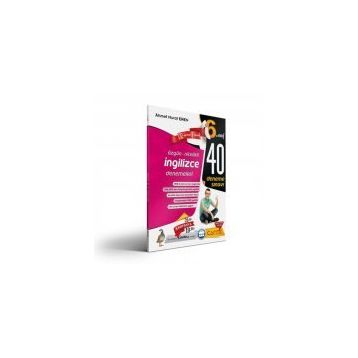 6. Sınıf İngilizce 40 Deneme Sınavı Çanta Yayınları