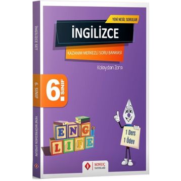6. Sınıf İngilizce Modüler Set-Sonuç Yayınları