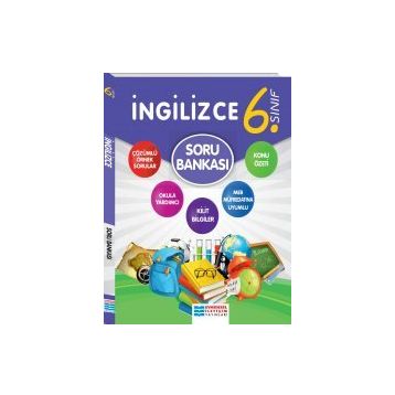 6.Sınıf İngilizce Soru Bankası Konu Özetli - Evrensel İletişim Yayınları