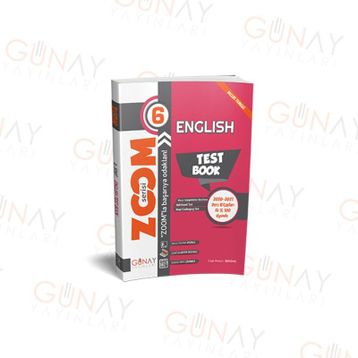 6. Sınıf İngilizce Zoom Soru Bankası-Günay Yayınları