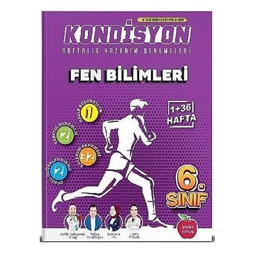 6. Sınıf Kondisyon + Fen Bilimleri Denemesi 37 Hafta Newton Yayınları