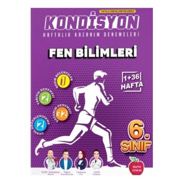 6. Sınıf Kondisyon + Fen Bilimleri Denemesi 37 Hafta Newton Yayınları