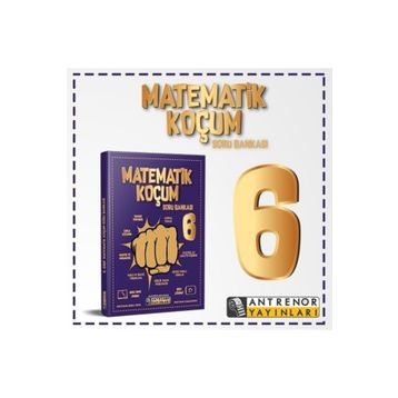 6. Sınıf Matematik Koçum Soru Bankası Antrenör Yayınları