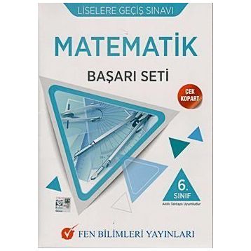 6. Sınıf Matematik LGS Başarı Seti-Fen Bilimleri Yayınları