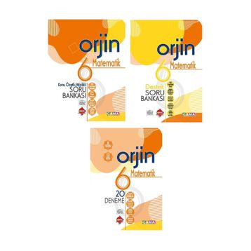 6 Sınıf Matematik Orjin Konu Özetli Soru Bankası - Gama Yayınları