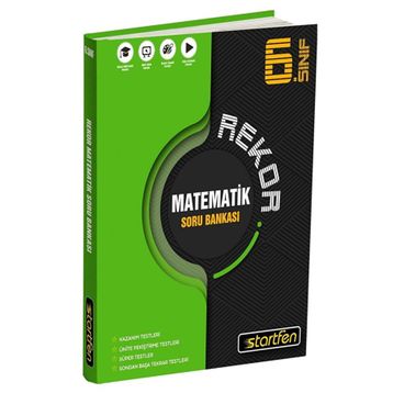 6. Sınıf Matematik Rekor Soru Bankası-Startfen Yayınları