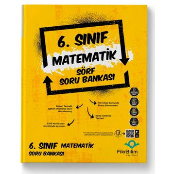 6. Sınıf Matematik Sörf Soru BankasıI-FikriBilim Yayınları