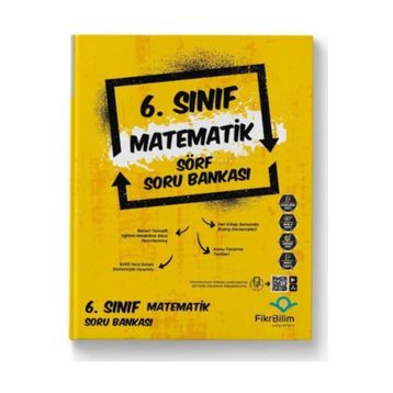 6. Sınıf Matematik Sörf Soru BankasıI-FikriBilim Yayınları