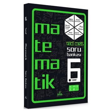 6.Sınıf Matematik Soru Bankası Dna Yayınları