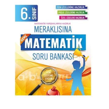 6. Sınıf Matematik Soru Bankası Fen Liselerine Hazırlık Meraklısına-Nartest Yayınları