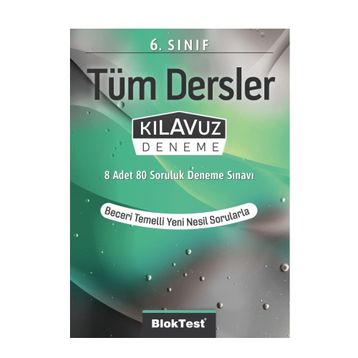 6. Sınıf Matematik Soru Bankası Tudem Yayınları