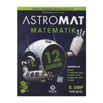 6. Sınıf Matematik Yeni Nesil 12'li Deneme - İrrasyonel Yayınları