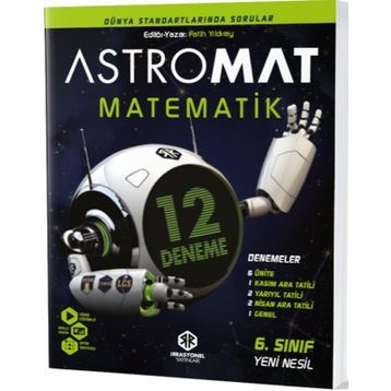 6. Sınıf Matematik Yeni Nesil 12'li Deneme - İrrasyonel Yayınları