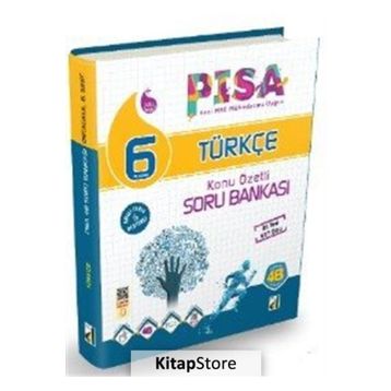 6. Sınıf PİSA 4B Türkçe Soru Bankası Damla Yayınevi