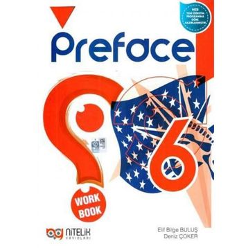 6. Sınıf Preface Work Book - Nitelik Yayınları