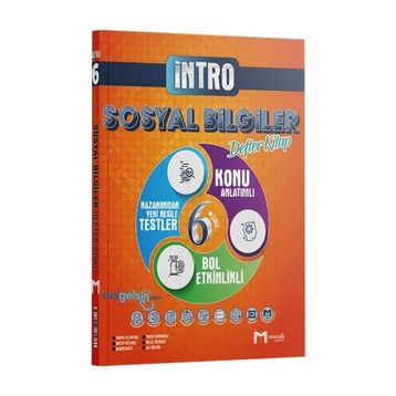 6. Sınıf Sosyal Bilgiler İntro Defter Kitap - Mozaik Yayınları