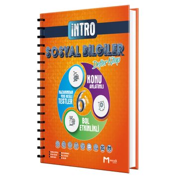 6. Sınıf Sosyal Bilgiler İntro Defter Kitap - Mozaik Yayınları