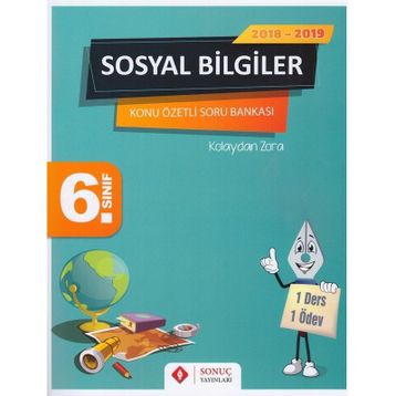 6.Sınıf Sosyal Bilgiler Konu Özetli Soru Bankası Seti Sonuç Yayınları