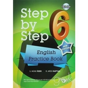 6. Sınıf Step by Step English Practice Book S. Müge Özer Harf Eğitim Yayıncılığı