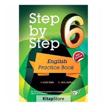 6. Sınıf Step by Step English Practice Book S. Müge Özer Harf Eğitim Yayıncılığı