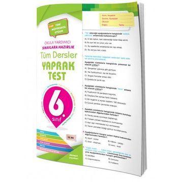 6. Sınıf Tüm Dersler Yaprak Test Element Yayınları
