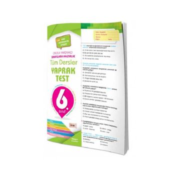 6. Sınıf Tüm Dersler Yaprak Test Element Yayınları