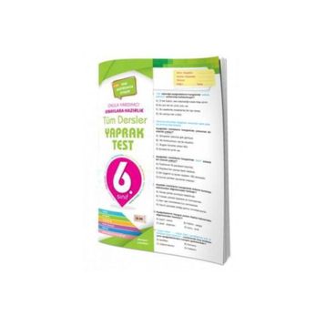 6. Sınıf Tüm Dersler Yaprak Test Element Yayınları