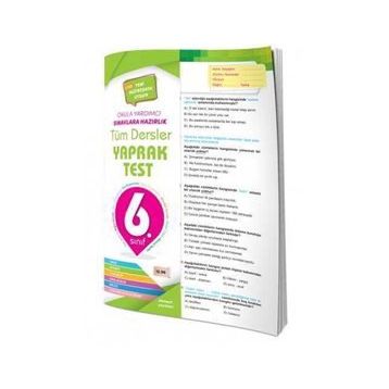 6. Sınıf Tüm Dersler Yaprak Test Element Yayınları