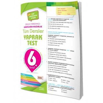 6. Sınıf Tüm Dersler Yaprak Test Element Yayınları