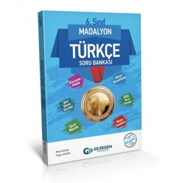 6. Sınıf Türkçe Madalyon Soru Bankası-Gezegen Yayınları