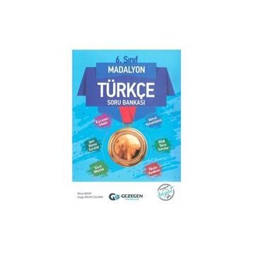 6. Sınıf Türkçe Madalyon Soru Bankası-Gezegen Yayınları