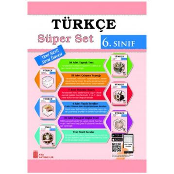 6. Sınıf Türkçe Süper Set - Ata Yayıncılık