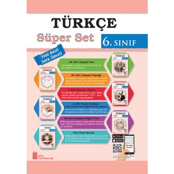 6. Sınıf Türkçe Süper Set - Ata Yayıncılık