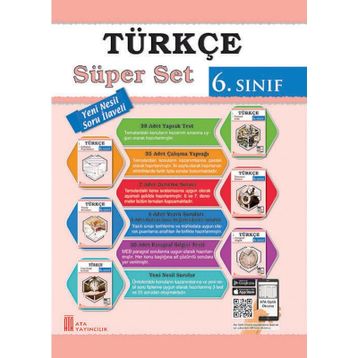 6. Sınıf Türkçe Süper Set - Ata Yayıncılık