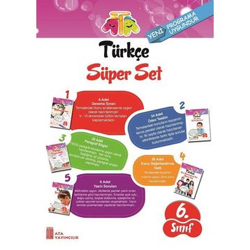 6. Sınıf Türkçe Süper Set - Ata Yayıncılık