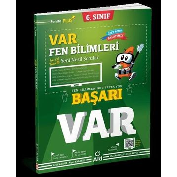 6. Sınıf VAR Fen Bilimleri Yeni Nesil Soru Bankası-Arı Yayınları