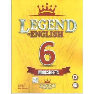 6. Sınıf Worksheets Çalışma Kitabı - Legend English