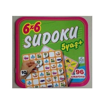 6 x 6 Sudoku – 10 +5 Yaş -Pötikare Yayıncılık