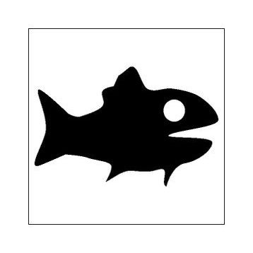 60 cm Balık Folyo Sticker
