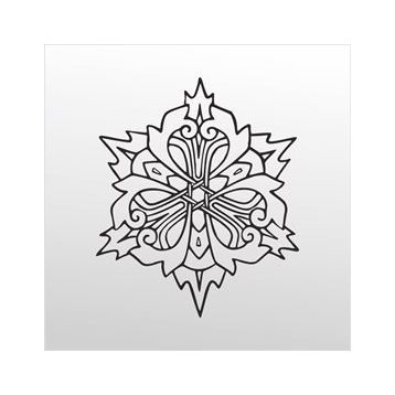 60 cm Çiçek Deseni Folyo Sticker